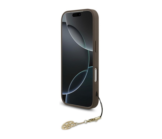 Guess 4G Charms Collection MagSafe do iPhone 17 Pro brązowy - 1365475 - zdjęcie 6